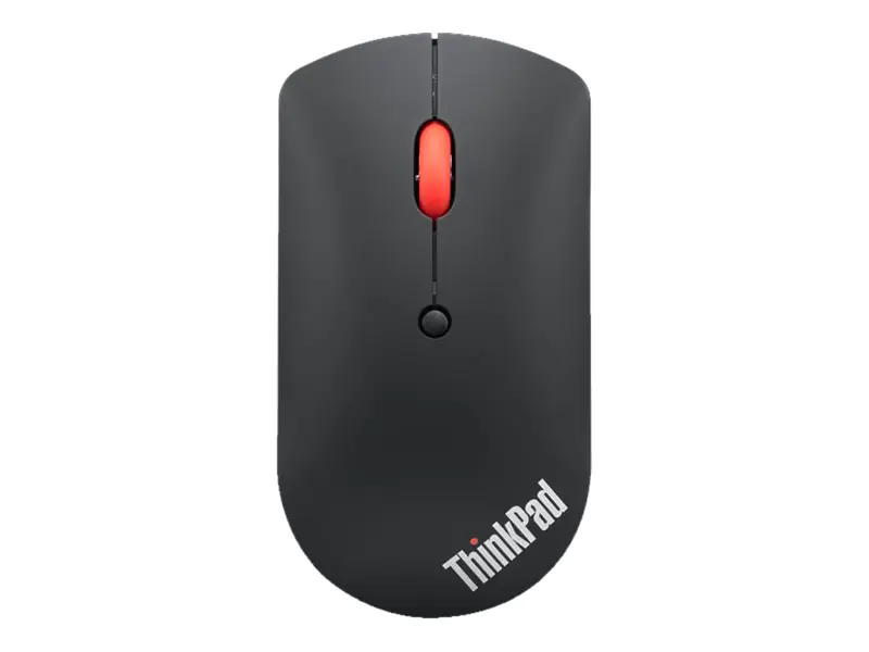 Lenovo ThinkPad Silent - Maus - rechts- und linkshändig - optisch blau - 3 Tasten - kabellos - Bluetooth 5.0 - Schwarz - retail Lenovo ThinkPad Silent - Maus - rechts- und linkshändig - optisch blau - 3 Tasten - kabellos - Bluetooth 5.0 - Schwarz - retail