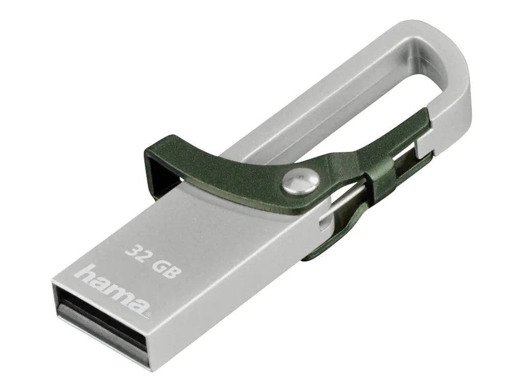 Hama FlashPen "Hook-Style" - USB-Flash-Laufwerk - 32 GB - USB 2.0 - grün
