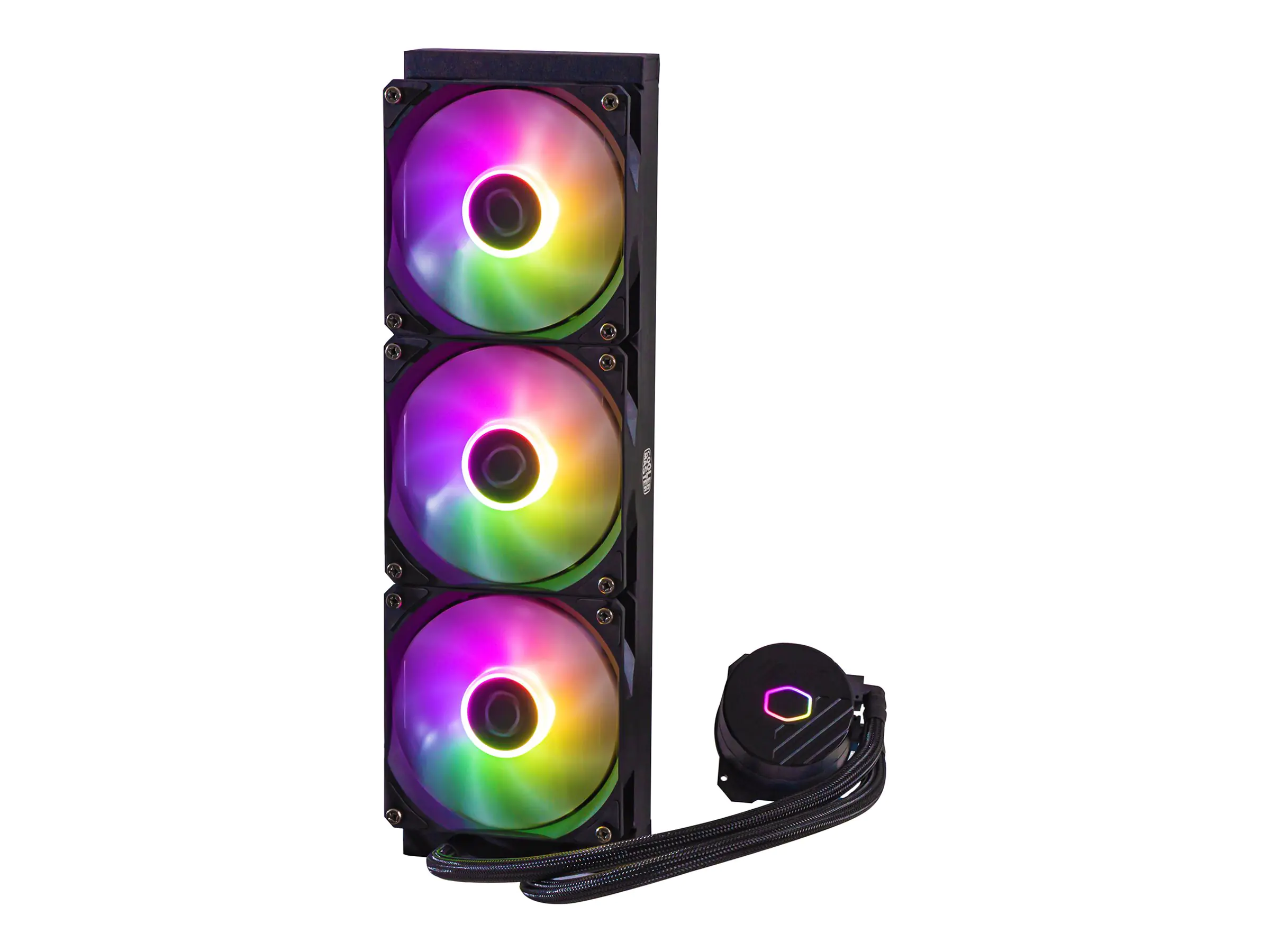 Cooler Master MasterLiquid 360L Core ARGB - Prozessor-Flüssigkeitskühlsystem - Kühlergröße: 36