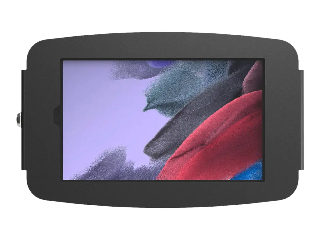 Compulocks Galaxy Tab A7 Lite 8.7" Space Enclosure Wall Mount - Gehäuse - für Tablett - verriegelbar - hochwertiges Aluminium - Schwarz - Bildschirmgröße: 22.1 cm (8.7") - Montageschnittstelle: 100 x 100 mm - Wandmontage - für Samsung Galaxy Tab A7 Lite