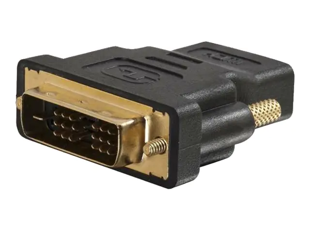C2G Velocity Inline Adapter - Videoadapter - DVI-D männlich zu HDMI weiblich - Schwarz