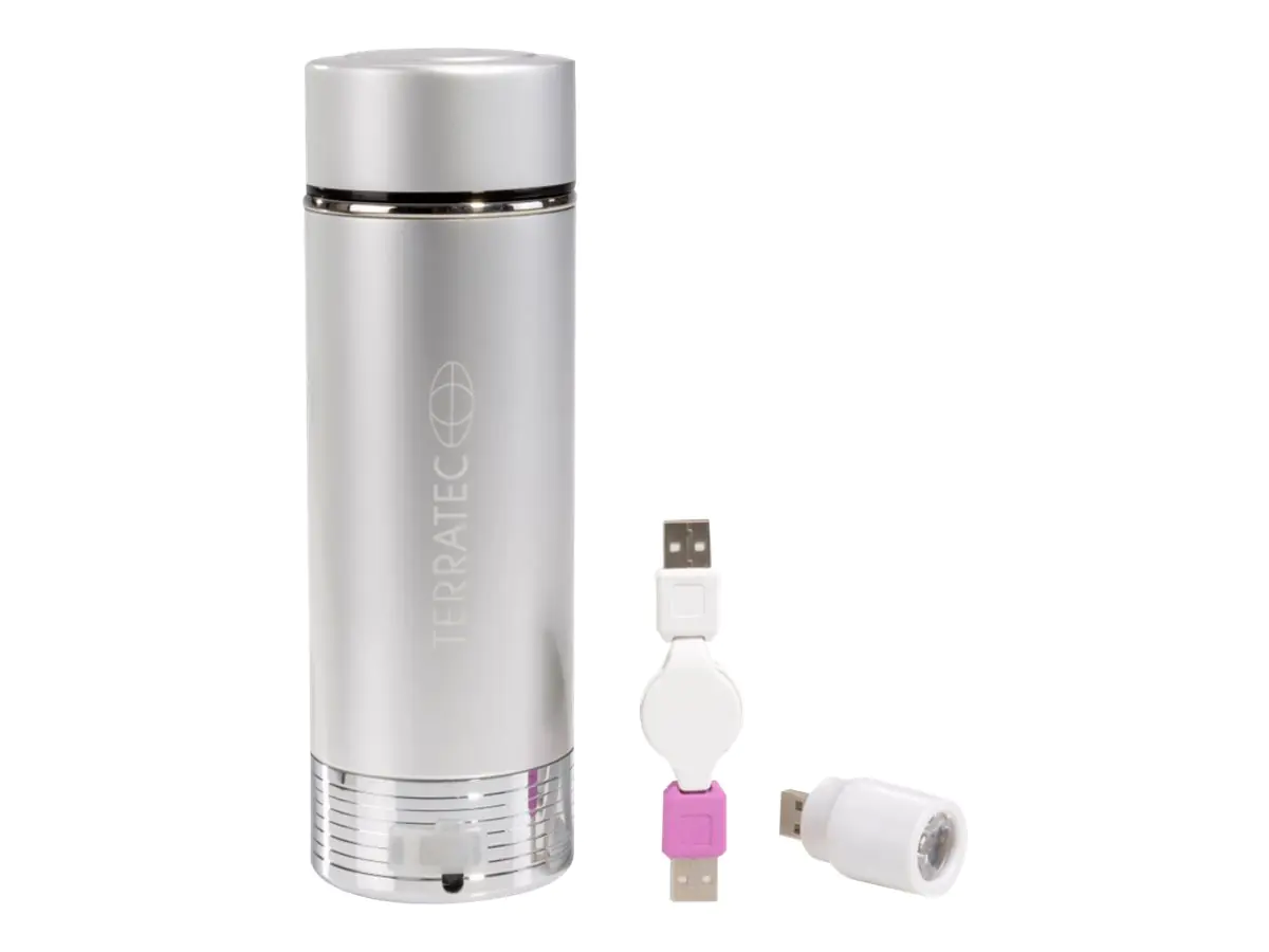 TERRATEC HOTPOT 1200 - Externes Batterienset/Netzteil - Li-Pol - 1200 mAh - 600 mA (USB)