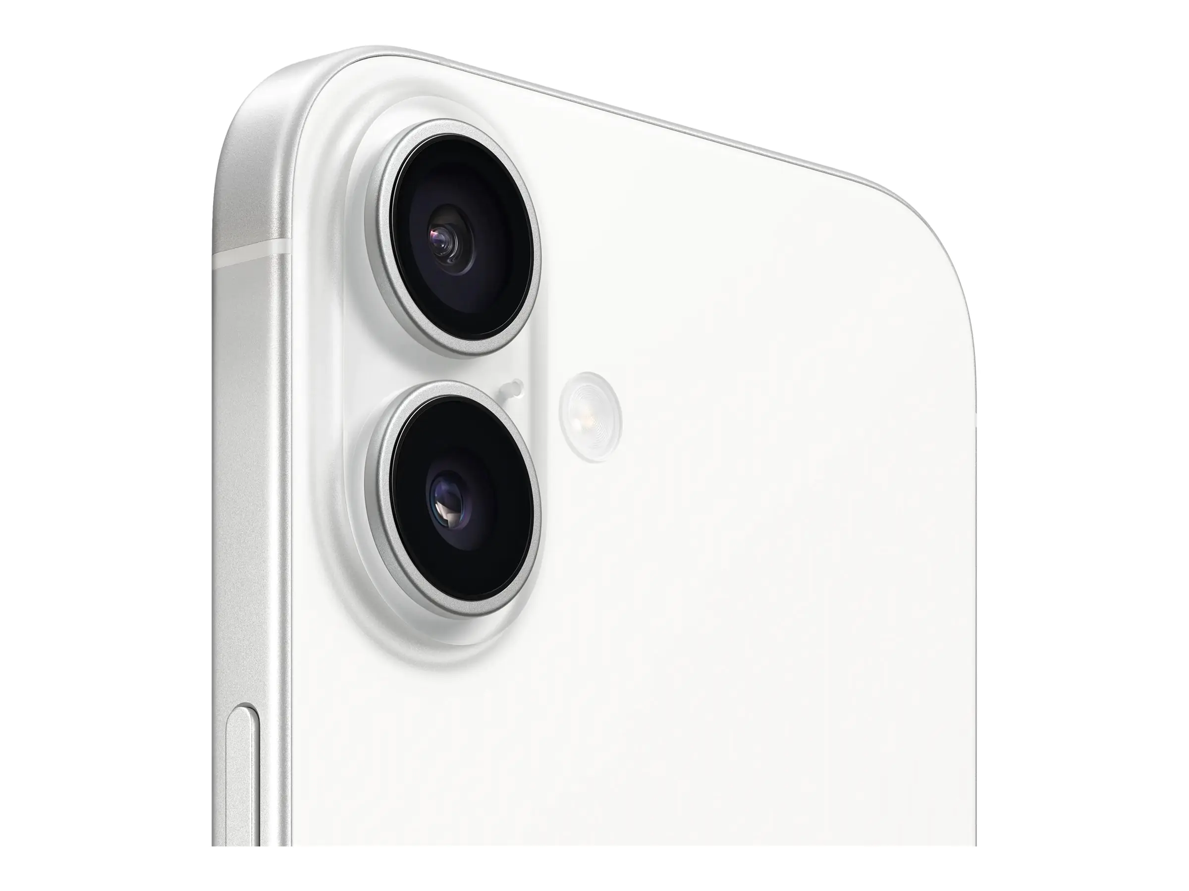Apple iPhone 16 - 5G Smartphone - Dual-SIM / Interner Speicher 128 GB - OLED-Display - 6.1" - 2556 x 1179 Pixel - 2 x Rückkamera 48 MP, 12 MP - front camera 12 MP - weiß