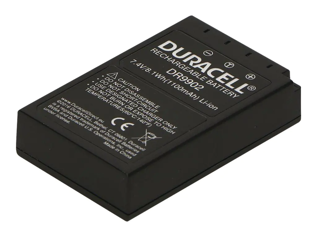 Duracell DR9902 - Kamerabatterie - Li-Ion - 1050