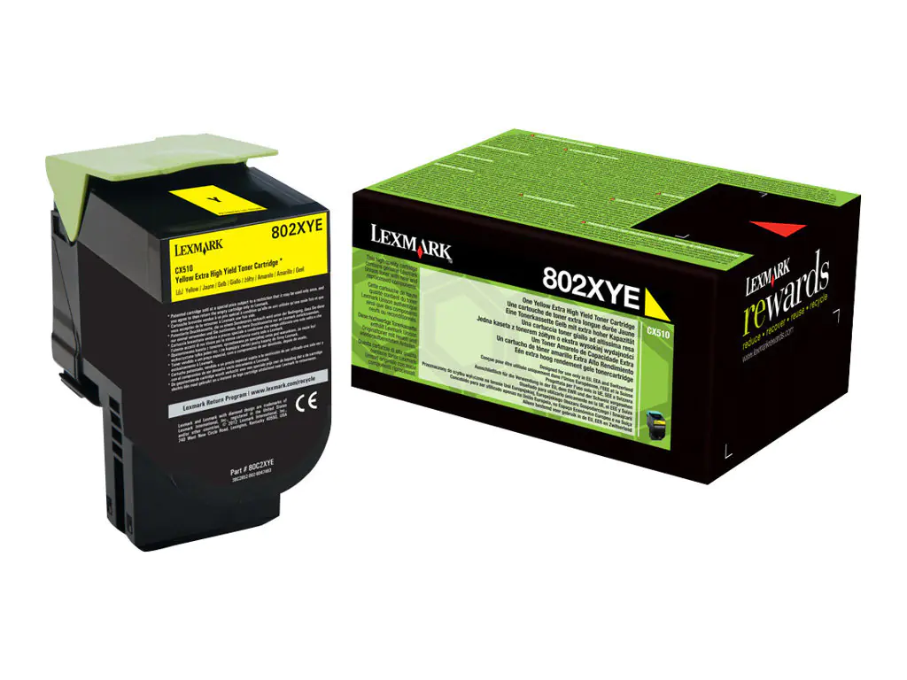 Lexmark - Gelb - Original - Tonerpatrone - für Lexmark CX510de, CX510de Statoil, CX510dhe, CX510dthe Lexmark - Gelb - Original - Tonerpatrone - für Lexmark CX510de, CX510de Statoil, CX510dhe, CX510dthe