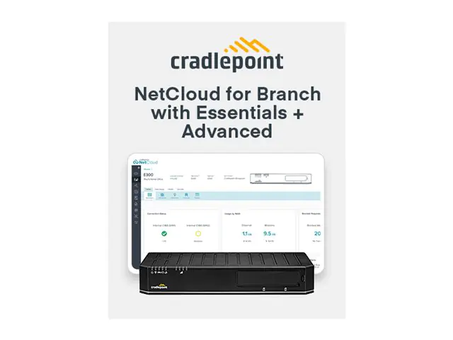 Cradlepoint NetCloud Enterprise Branch Essentials + Advanced Package - Abonnement-Lizenz (5 Jahre) + 24x7 Support - weltweit - mit E300-C18B