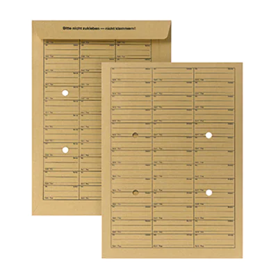 POSTHORN Hausposttasche DIN B4 250 x 353 mm (B x H) 110g/m² Papier braun 250 St./Pack.