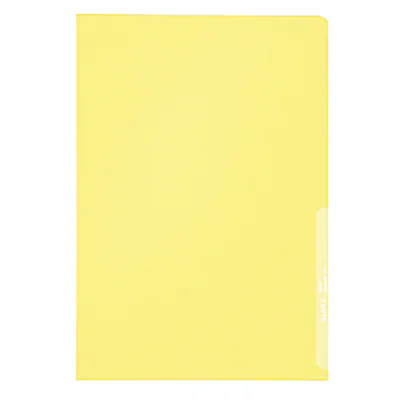 Leitz Sichthülle Standard DIN A4 0,13mm oben, rechts offen dokumentenecht Polypropylenfolie gelb genarbt 100 St./Pack. Leitz Sichthülle Standard DIN A4 0,13mm oben, rechts offen dokumentenecht Polypropylenfolie gelb genarbt 100 St./Pack.