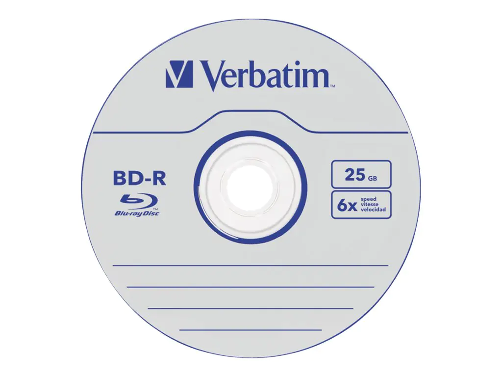 Verbatim DataLife - 50 x BD-R - 25 GB 6x - Spindel 43838