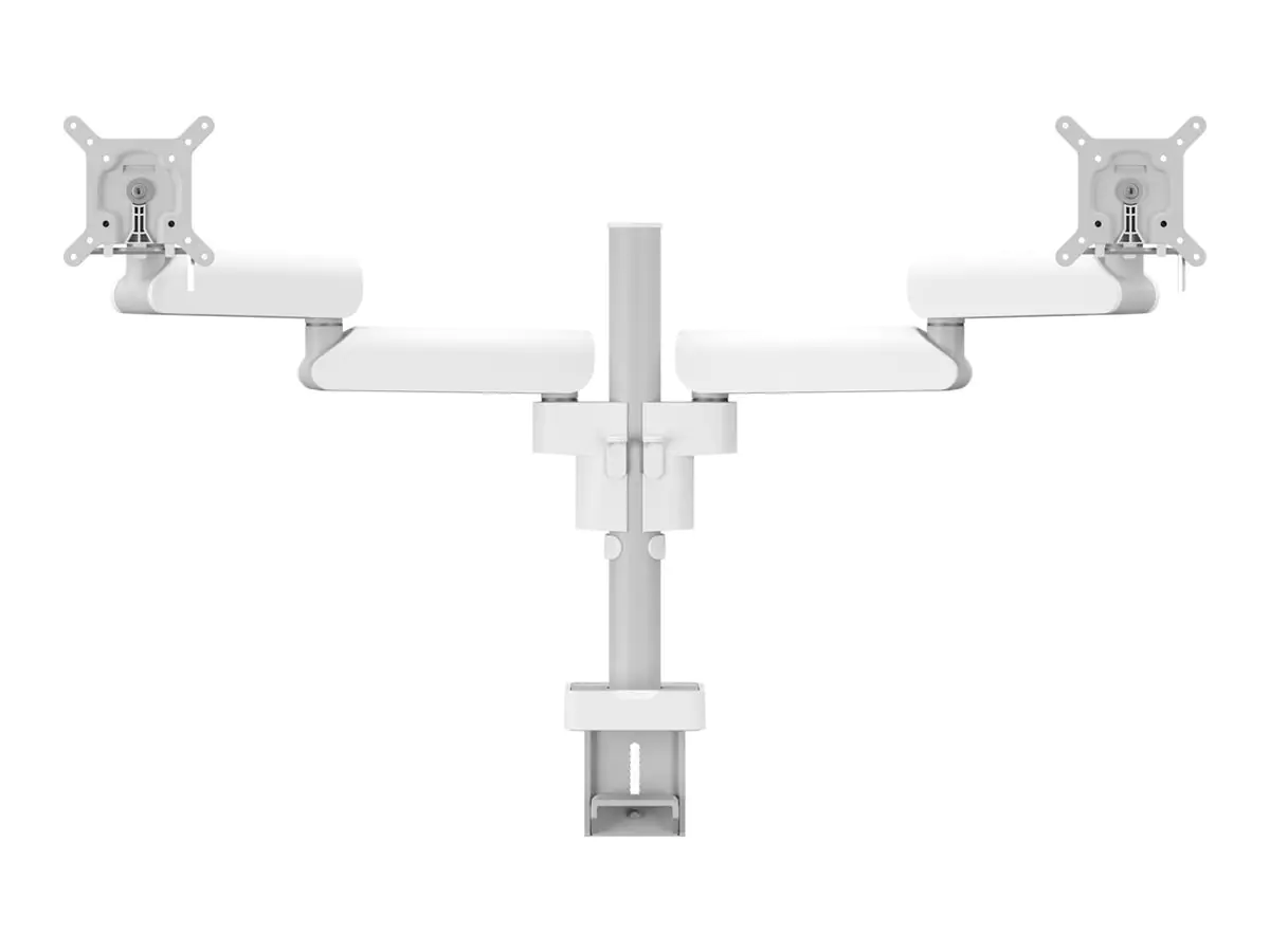 Vogel’s MOMO 2237 - Befestigungskit (Monitorarm) - für 2 LCD-Displays - weiß - Bildschirmgröße: 25.4-86.4 cm (10"-34") - Tischmontage