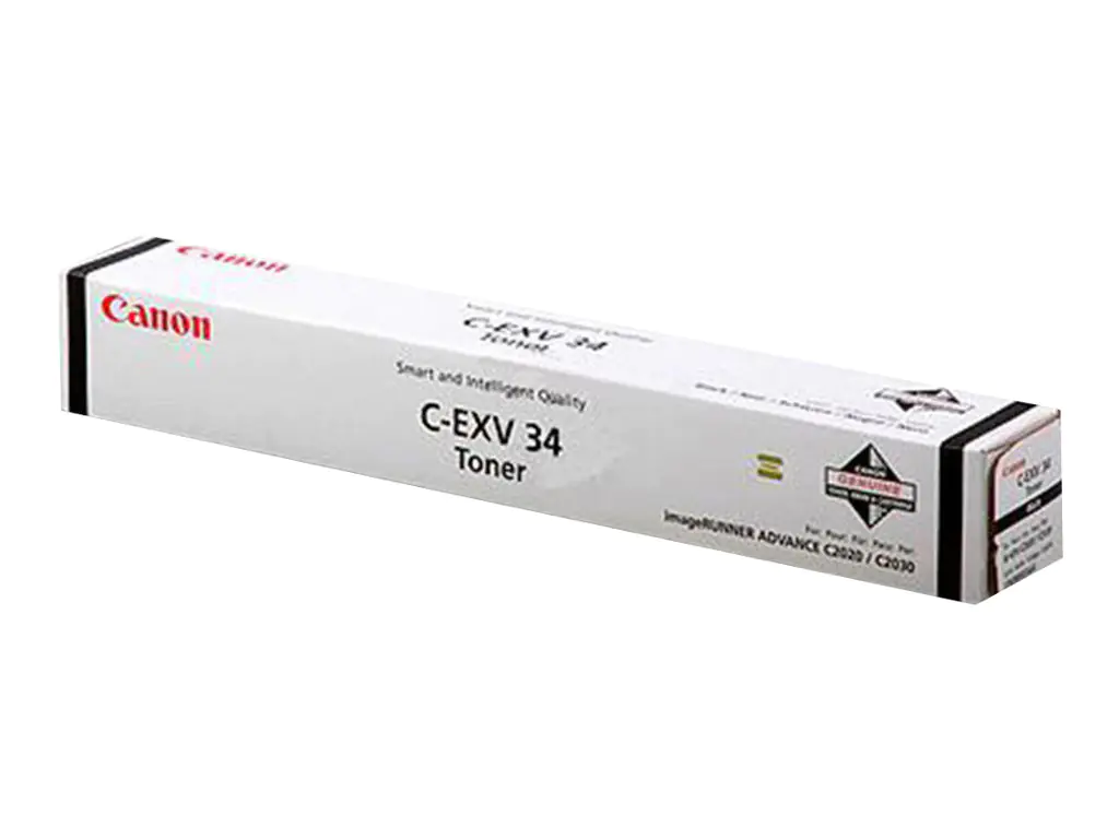 Canon C-EXV 34 - Schwarz - Original - Tonerpatrone - für imageRUNNER ADVANCE C2020i, C2020L, C2025i, C2030i, C2030L, C2220i, C2220L, C2225i, C2230i Canon C-EXV 34 - Schwarz - Original - Tonerpatrone - für imageRUNNER ADVANCE C2020i, C2020L, C2025i, C2030i, C2030L, C2220i, C2220L, C2225i, C2230i