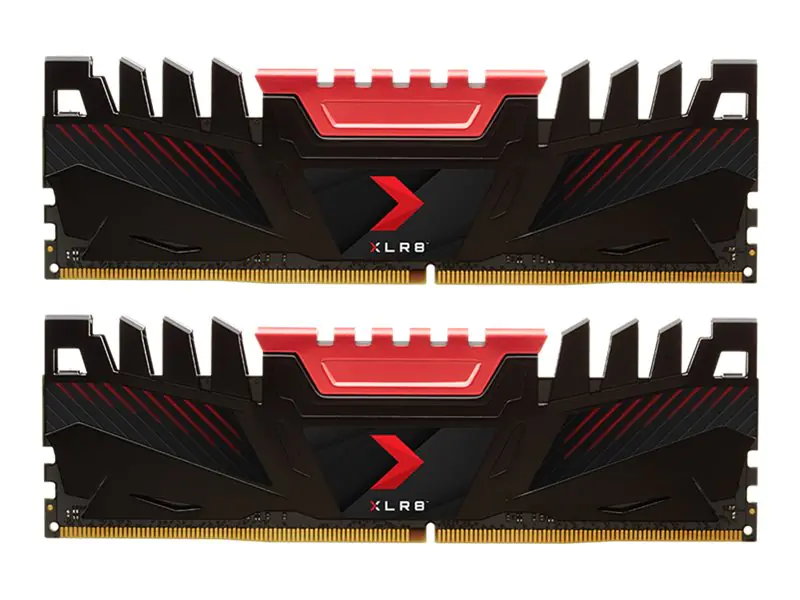 PNY XLR8 - DDR4 - kit - 16 GB: 2 x 8 GB - DIMM 288-PIN - 2666 MHz / PC4-21300 - CL16 - 1.2 V - ungepuffert - non-ECC