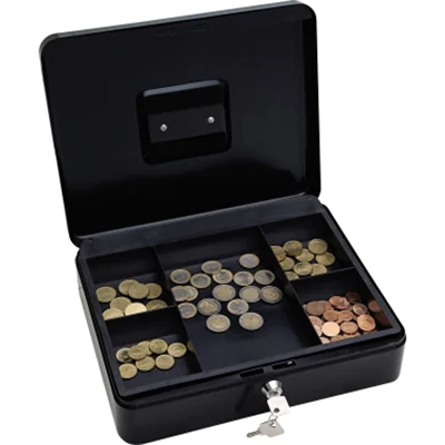 WEDO Geldkassette 145421X 30x24x9cm Größe 4 schwarz