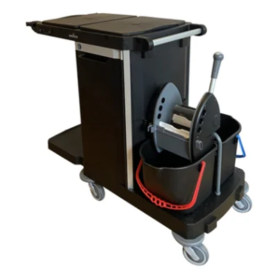 GREENSPEED Reinigungswagen C-Shuttle 250 DB schwarz/grau GREENSPEED Reinigungswagen C-Shuttle 250 DB schwarz/grau