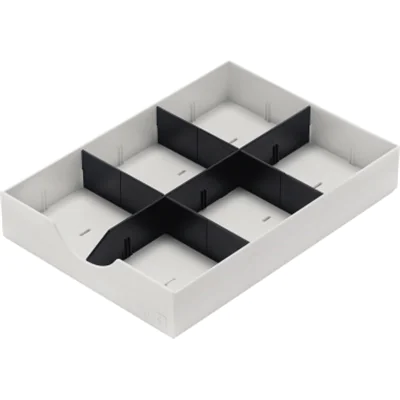 styro Schublade styrodoc 268-405.05 1Längs-/2Querstege weiß styro Schublade styrodoc 268-405.05 1Längs-/2Querstege weiß
