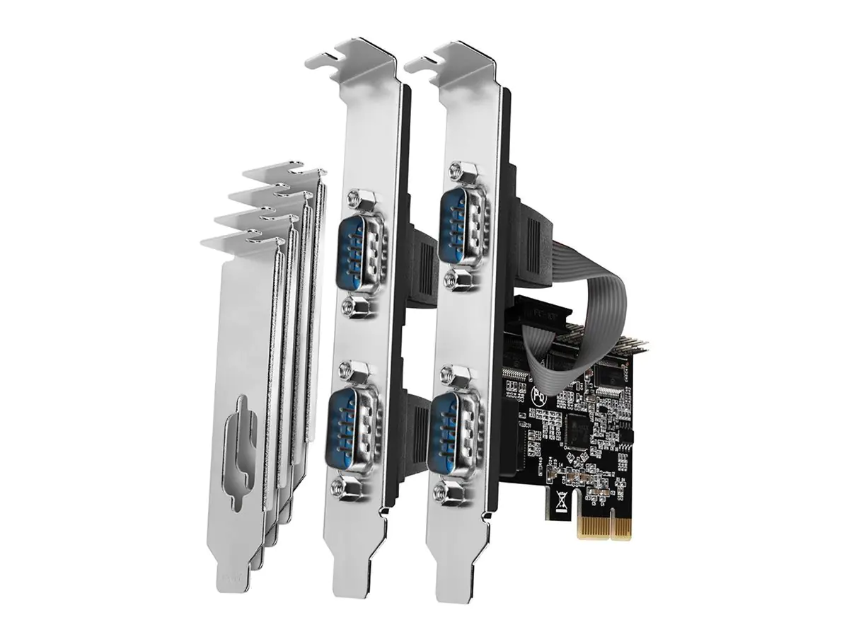 AXAGON PCEA-S4N - Serieller Adapter - PCIe 2.0