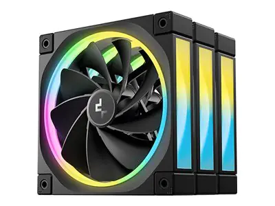 Deepcool FL12R schwarz Reverse 3er Pack 120 mm - 33,9 dB - 500 rpm
