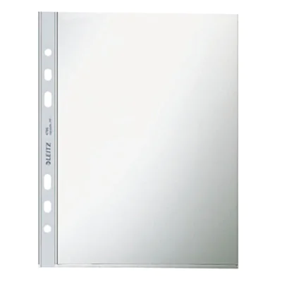 Leitz Prospekthülle DIN A5 0,08mm oben offen Polypropylen transparent 100 St./Pack. Leitz Prospekthülle DIN A5 0,08mm oben offen Polypropylen transparent 100 St./Pack.