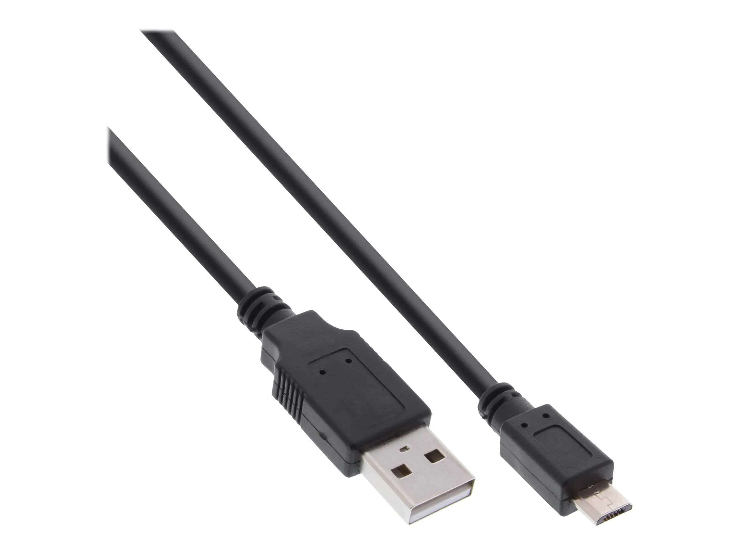InLine - USB-Kabel - USB (M) zu Micro-USB Typ B (M) - USB 2.0 - 2 A - 1.8 m - robust - Schwarz InLine - USB-Kabel - USB (M) zu Micro-USB Typ B (M) - USB 2.0 - 2 A - 1.8 m - robust - Schwarz