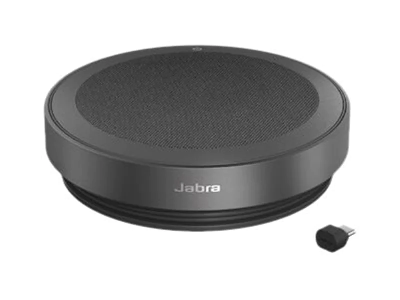 Jabra Speak2 75 UC - Freisprechtelefon - Bluetooth - kabellos - USB-A, USB-C - Dunkelgrau - Certified for Zoom Rooms, Zoom Certified, Alcatel-Lucent-zertifiziert, Avaya Certified, Cisco Webex Certified, Unify Certified, MFi Certified, Google Meet Certifie Jabra Speak2 75 UC - Freisprechtelefon - Bluetooth - kabellos - USB-A, USB-C - Dunkelgrau - Certified for Zoom Rooms, Zoom Certified, Alcatel-Lucent-zertifiziert, Avaya Certified, Cisco Webex Certified, Unify Certified, MFi Certified, Google Meet Certifie