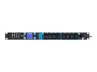 Eaton ePDU G3 Switched - Stromverteilungseinheit (Rack - einbaufähig) - Wechselstrom 230 V - 1-phasig - Ethernet 10/100, RS-232 - Eingabe, Eingang IEC 60320 C20 - Ausgangsanschlüsse: 8 (IEC 60320 C13) - 1U - 3 m