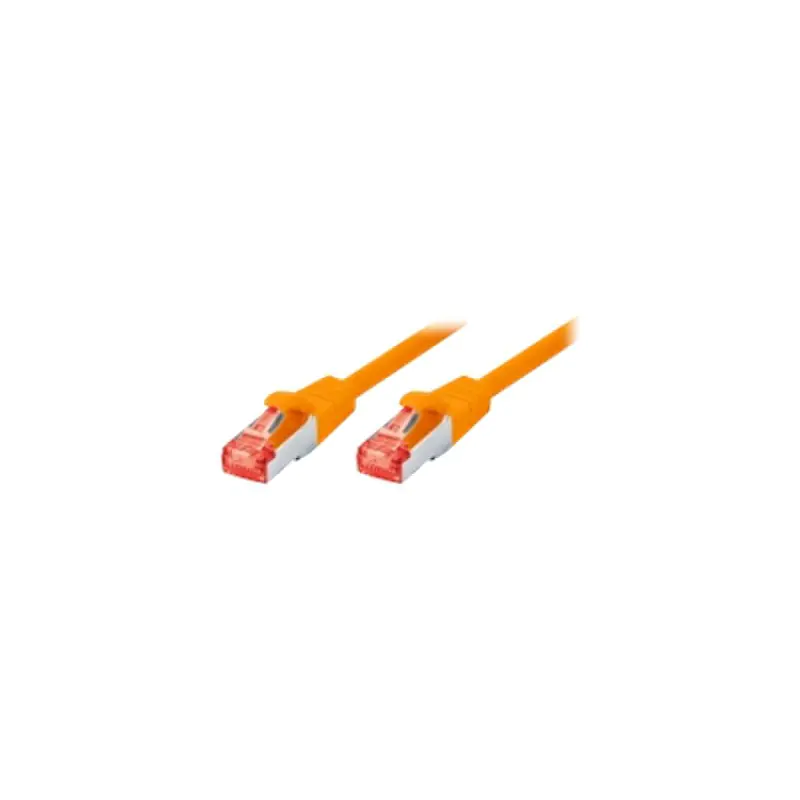 exertis Connect - Patch-Kabel - RJ-45 (M) zu RJ-45 (M) - 5 m - SSTP-Kabel - CAT 6 - halogenfrei - orange