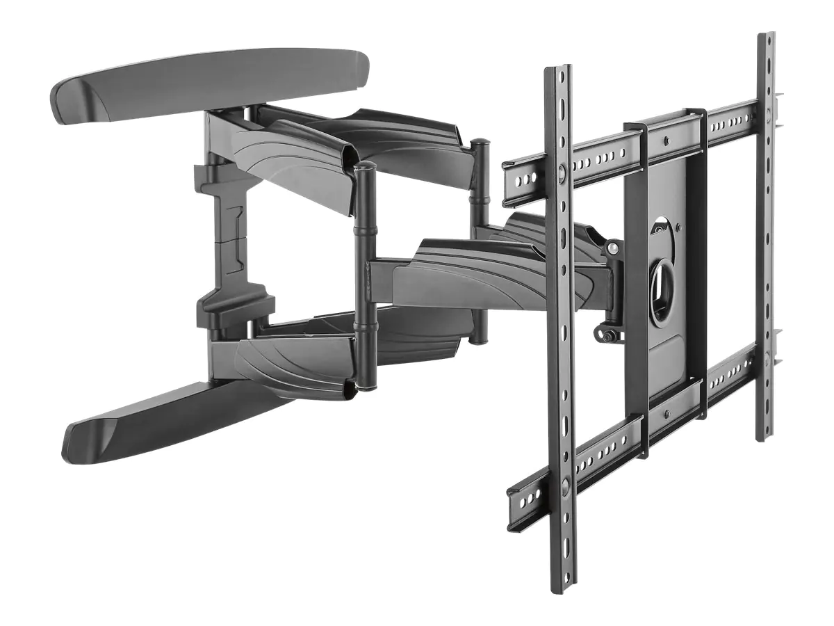 StarTech TV Wandhalterung - Vollbeweglich - Heavy Duty Stahl - Unterstützt 32 bis 70 Zoll LED, LCD, Flachbildfernseher bis zu 45 Kg - Befestigungskit (Wandmontage, Schraubenschlüssel, 2 vertikale Haltebügel, 2 horizontale Haltebügel) für TV - Kunsts