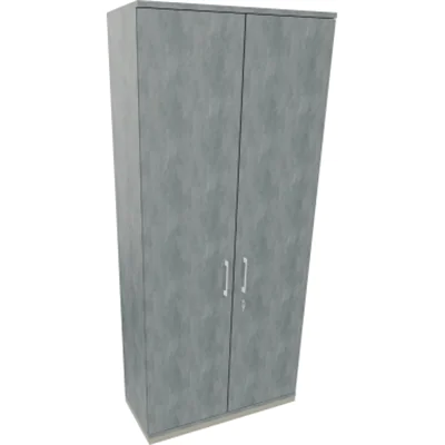 Flügeltürenschrank 6OH B1000xT442xH2221 si/Beton Flügeltürenschrank 6OH B1000xT442xH2221 si/Beton