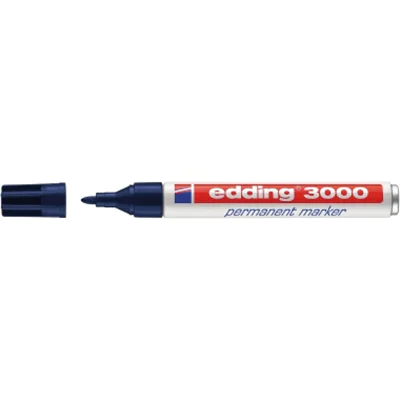 edding Permanentmarker 3000 4-3000017 1,5-3mm Rundspitze t.bl edding Permanentmarker 3000 4-3000017 1,5-3mm Rundspitze t.bl