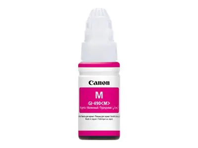 Canon GI 490 M - 70 ml - Magenta - Original - Nachfülltinte - für PIXMA G1400, G1410, G1411, G2400, G2410, G3400, G3411, G4400, G4411