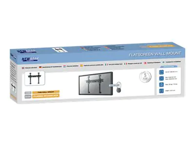 Neomounts PLASMA-W040 - Halterung - fest - für Flachbildschirm - Schwarz - Bildschirmgröße: 55.9-106.7 cm (23"-52") - Wandmontage