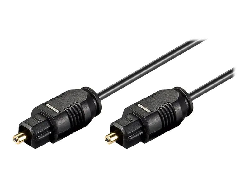 goobay AVK 216-0050 - Digitales Audio-Kabel (optisch) - SPDIF - TOSLINK männlich zu TOSLINK männlich - 50 cm - Glasfaser