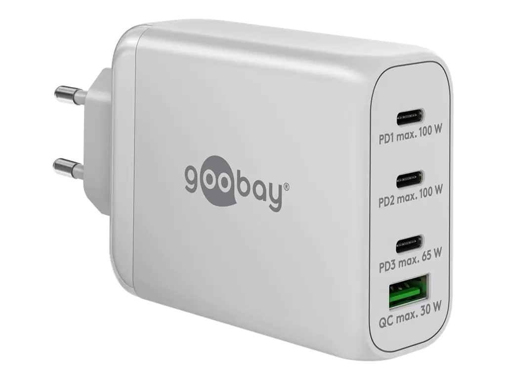 Goobay Netzteil - GaN, Multiport, PD, USB-C 65556