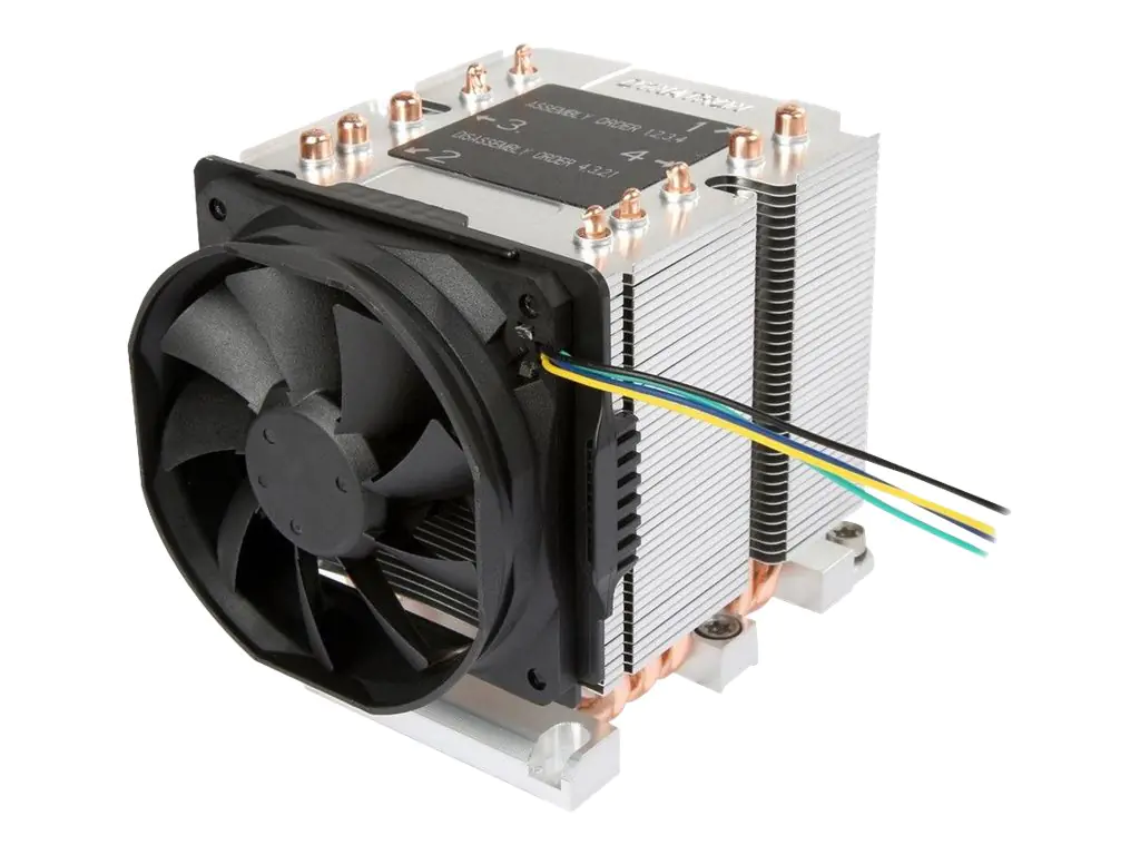 Inter-Tech B-11 - Prozessor-Luftkühler - (für: LGA3647) - Aluminium und Kupfer - 80 mm - 3U