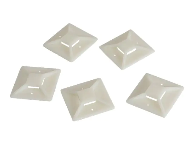 LogiLink - Kabelbinderhalterung - Natur (Packung mit 100)