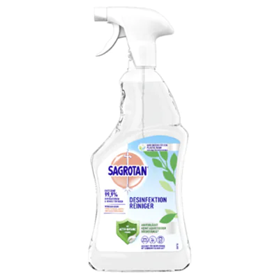 Sagrotan Desinfektionsreiniger 2-2,5 Sprühflasche Kunststoff 0,5l