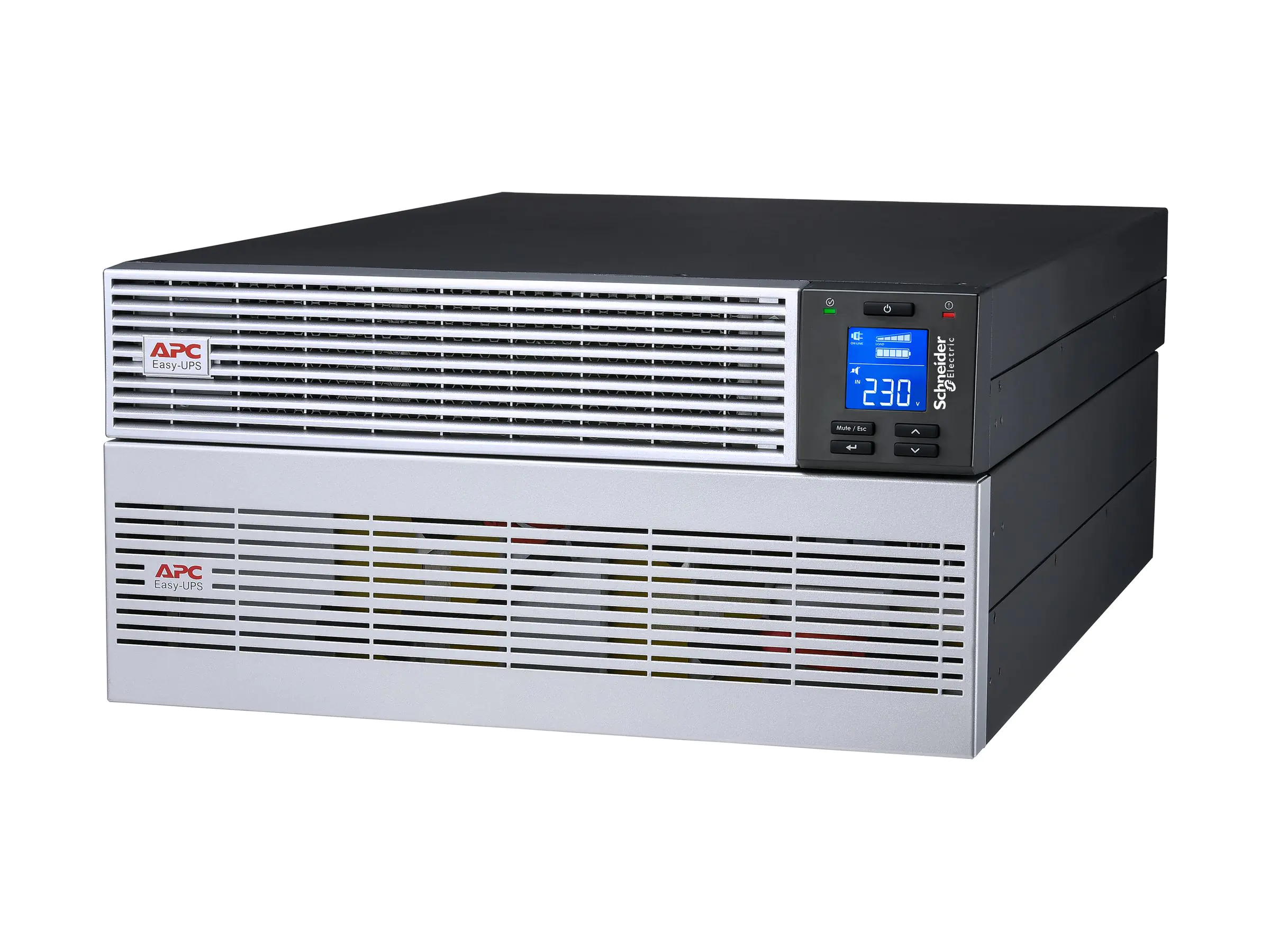 APC Easy UPS On-Line - USV (in Rack montierbar/extern) - verlängerte Laufzeit, festverdrahtete Steckdose (1P+N+E) SRVL6KRILRK