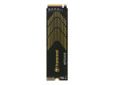 Transcend MTE255S - SSD - 1 TB - intern - M.2 2280 (einseitig) (M.2 2280 (einseitig)) - PCIe 4.0 x4 (NVMe) - integrierter Kühlkörper
