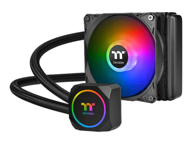 Thermaltake TH120 ARGB Sync - 120 mm Prozessor-Flüssigkeitskühlsystem CL-W285-PL12SW-A