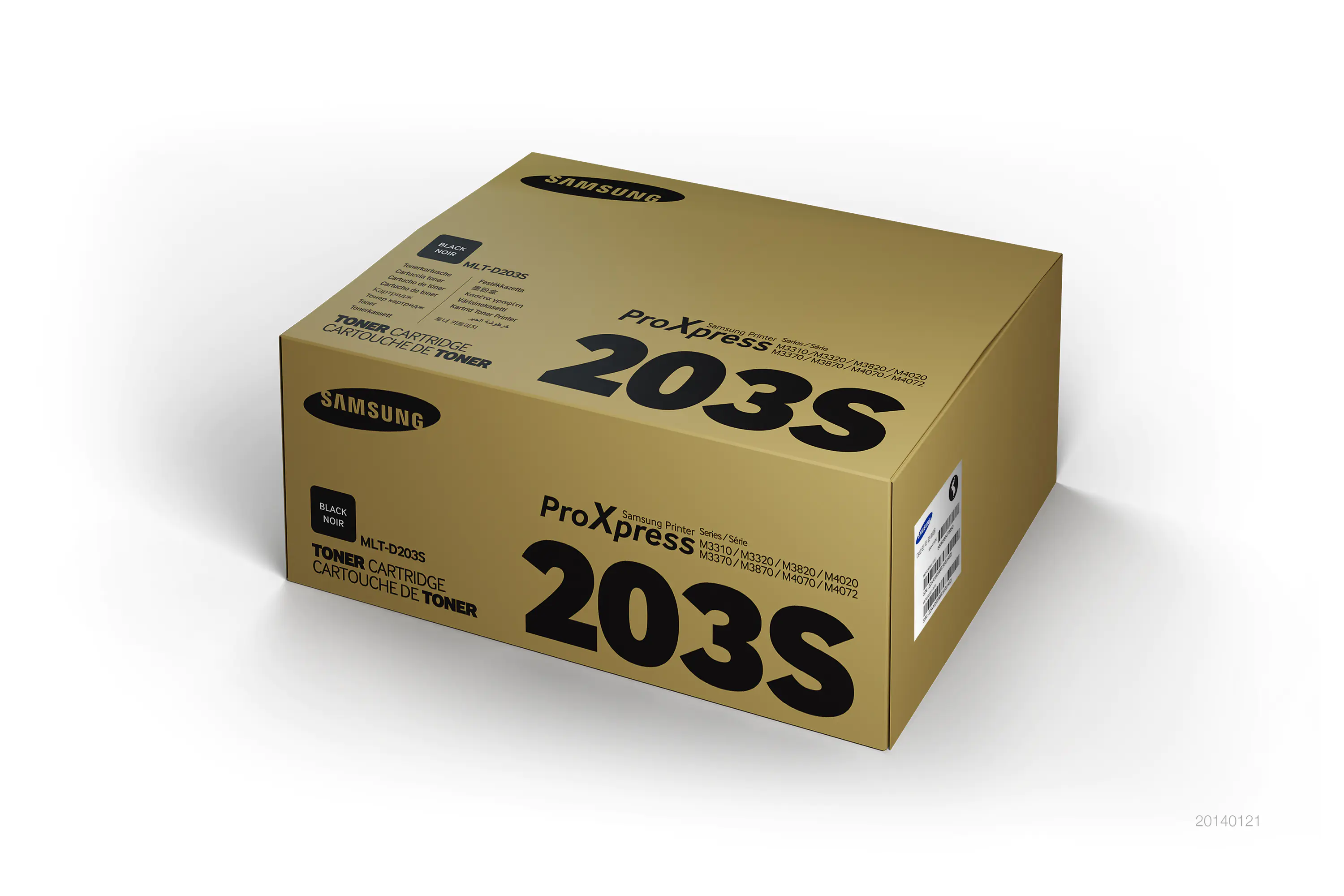 Samsung MLT-D203S - Schwarz - Original - Tonerpatrone (SU907A) - für ProXpress SL-M3310, M3320, M3321, M3370, M3375, M3820, M3870, M4020, M4024, M4070, M4072 Samsung MLT-D203S - Schwarz - Original - Tonerpatrone (SU907A) - für ProXpress SL-M3310, M3320, M3321, M3370, M3375, M3820, M3870, M4020, M4024, M4070, M4072