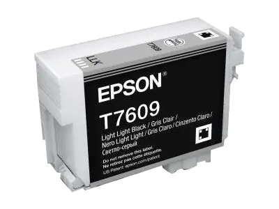 Epson T7609 - 26 ml - Light Light Black - Original - Blisterverpackung - Tintenpatrone - für SureColor P600, SC-P600