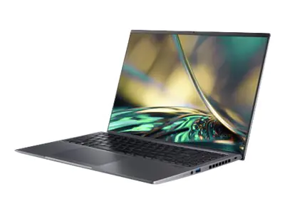 Acer Swift X SFX16-52G - Intel Core i7 1260P / 2.1 GHz - Win 11 Home - Arc A370M - 16 GB RAM - 1.024 TB SSD - 40.6 cm (16") IPS 2560 x 1600 (WQXGA) - 802.11a/b/g/n/ac/ax (Wi-Fi 6E) - Stahlgrau - kbd: Deutsch