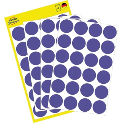 Avery Zweckform Markierungspunkt 3596 18mm blau 96 St./Pack. Avery Zweckform Markierungspunkt 3596 18mm blau 96 St./Pack.