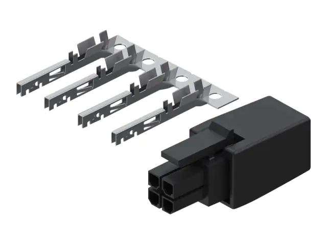 Teltonika Netzanschluss - 4-poliger Steckverbinder (M) PR4MK04K