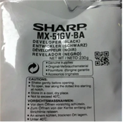 Sharp MX51GVBA - Schwarz - Entwickler - für Sharp MX-4112N, MX-5112N Sharp MX51GVBA - Schwarz - Entwickler - für Sharp MX-4112N, MX-5112N