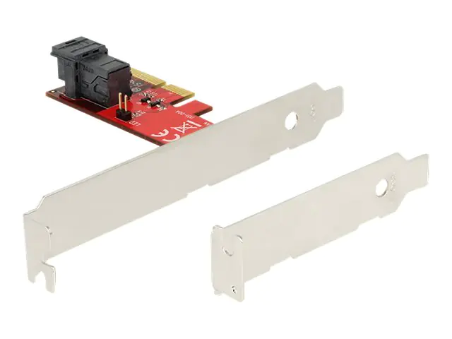 Delock PCI Express x4 Card > 1 x internal SFF-8643 NVMe - Speicher-Controller - 2.5" (6.4 cm) - M.2 Card Low-Profile - 12 GBps - PCIe 3.0 x4