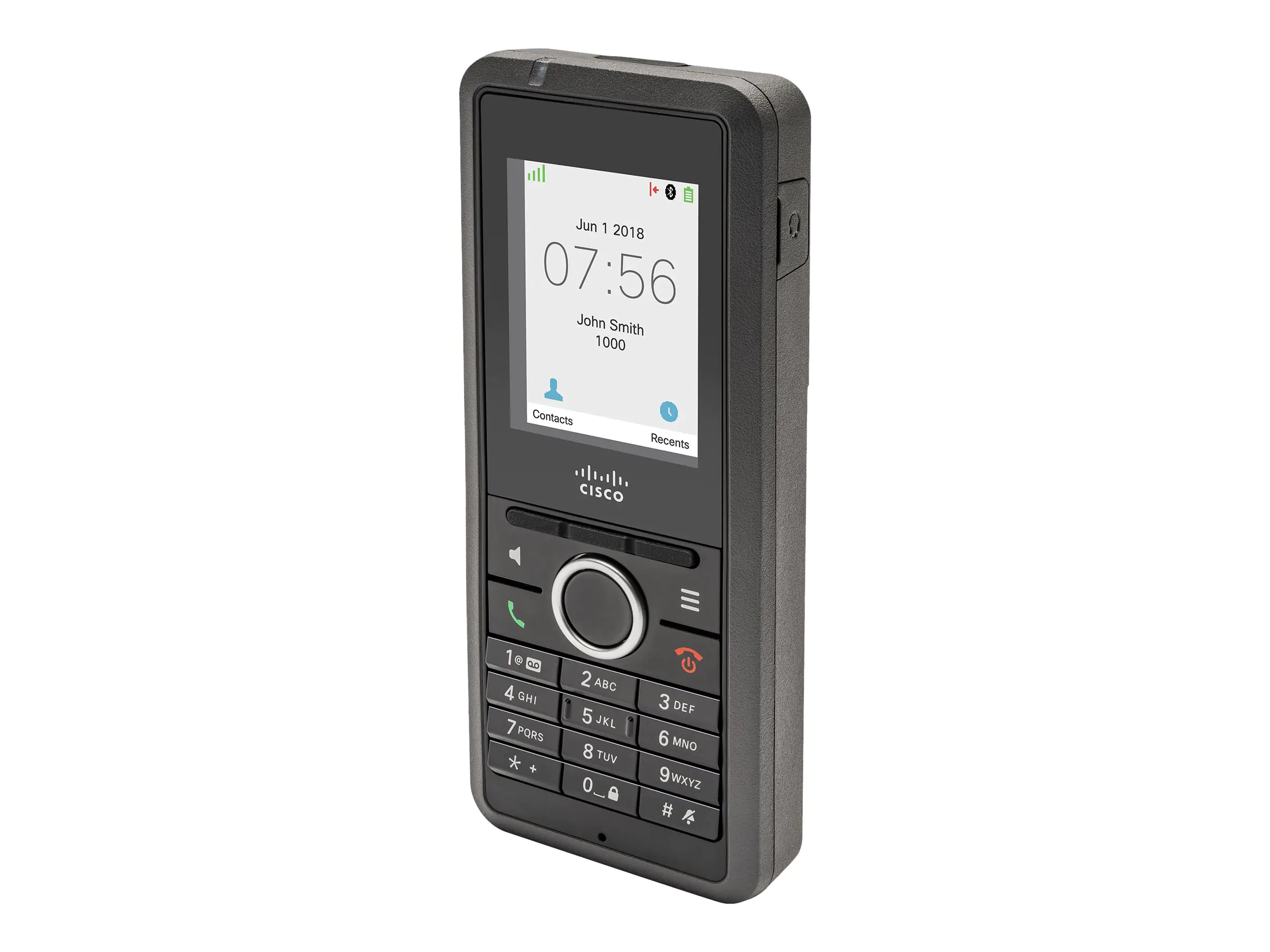 Cisco IP DECT Phone 6825 - Schnurloses Erweiterungshandgerät - mit Bluetooth-Schnittstelle - DECT - SIP - 2 Leitungen