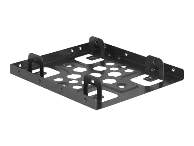 DeLOCK - Laufwerksschachtadapter - 3.5" to 2 x 2.5" (8,9 cm bis 2 x 6,4 cm) - Schwarz