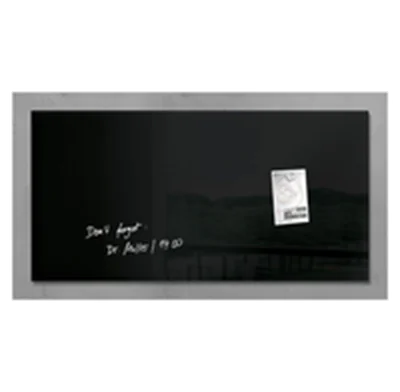 SIGEL Magnetboard Artverum GL145 910x460x15mm Glas schwarz