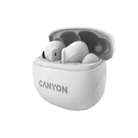 Canyon TWS-8 In-Ear-Buds True wireless white - Headset - Stereo CNS-TWS8W